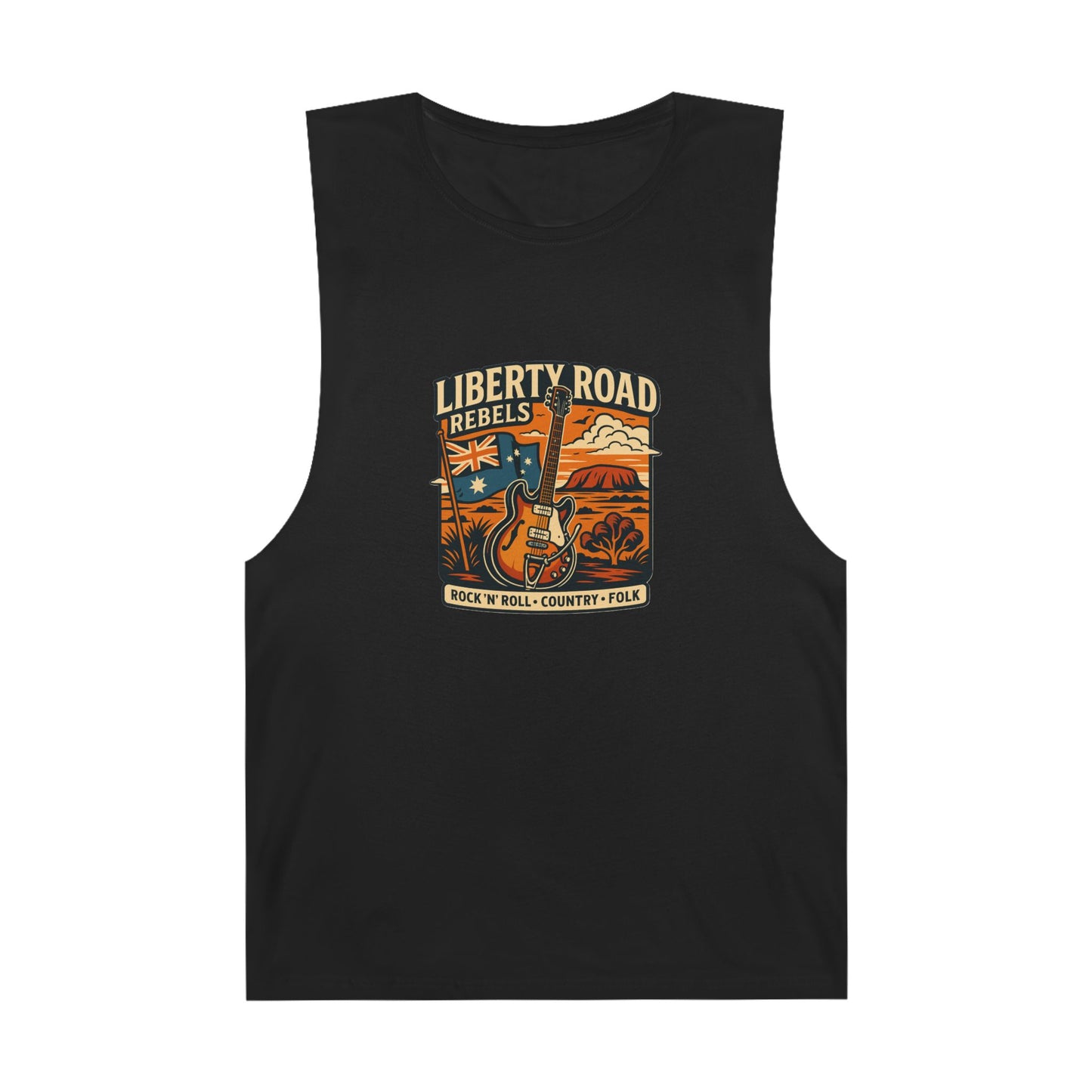 Liberty Road Rebels Australiana Unisex Tank Top Singlet