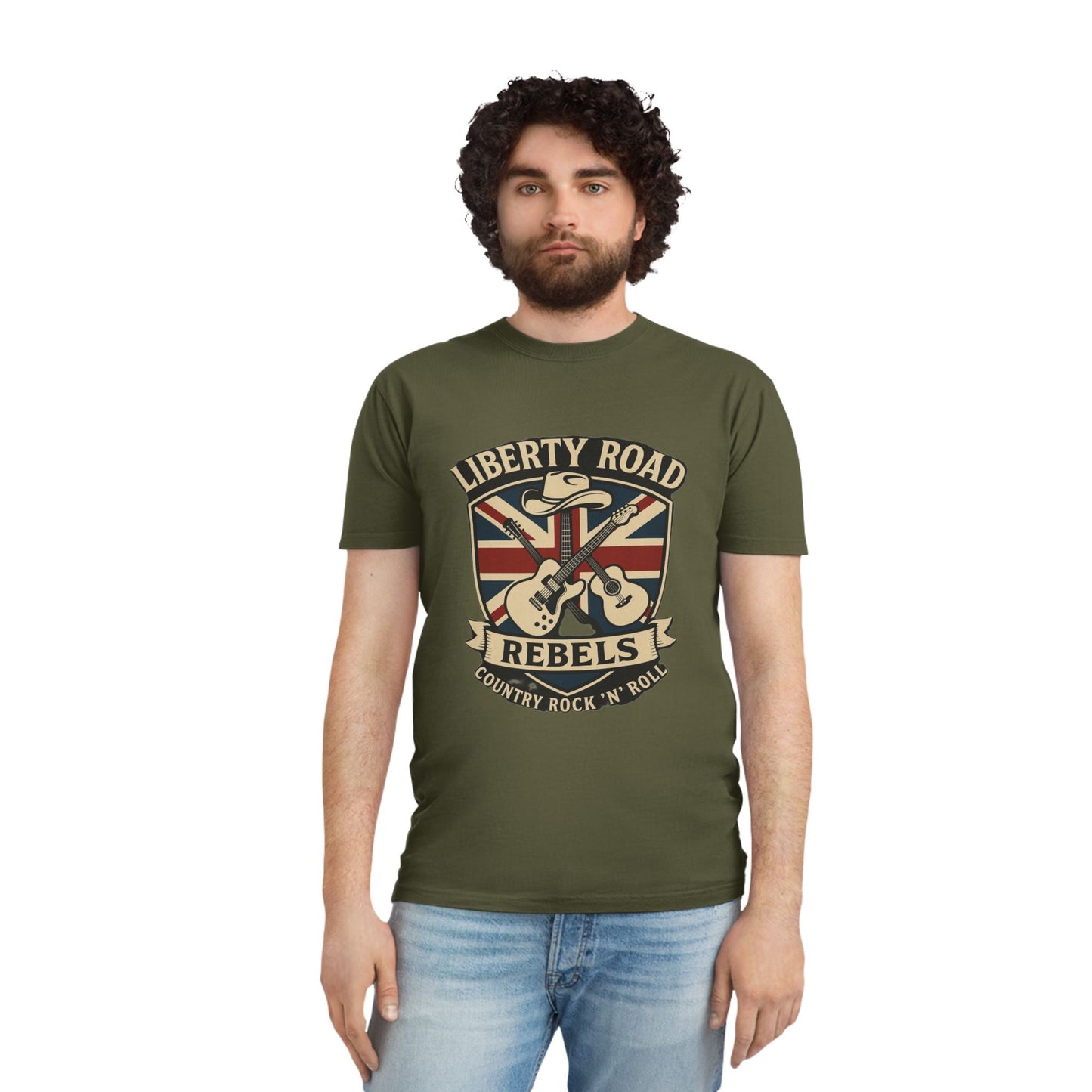 Liberty Road Rebels Britannia Unisex T-Shirt Vintage Tee