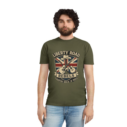 Liberty Road Rebels Britannia Unisex T-Shirt Vintage Tee