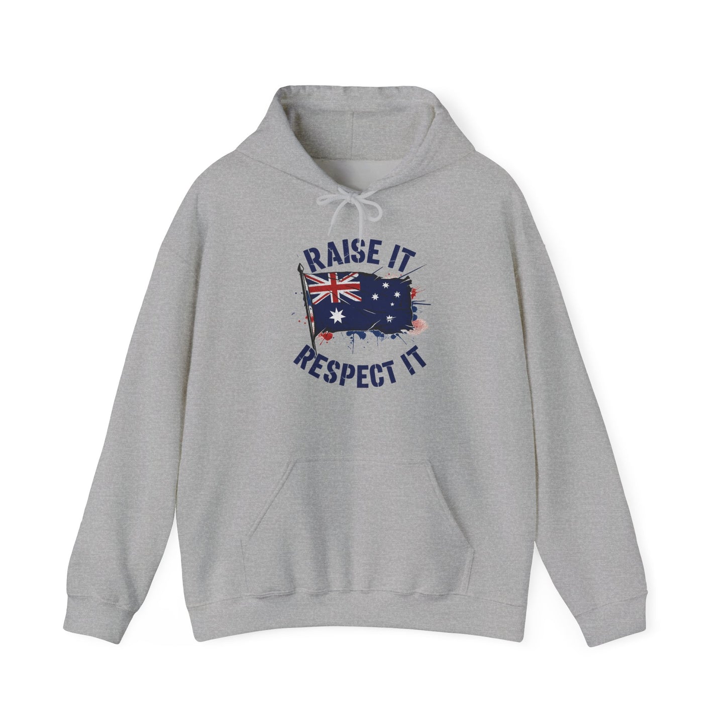 Raise It Respect It Aussie Flag Pride Unisex Sweatshirt