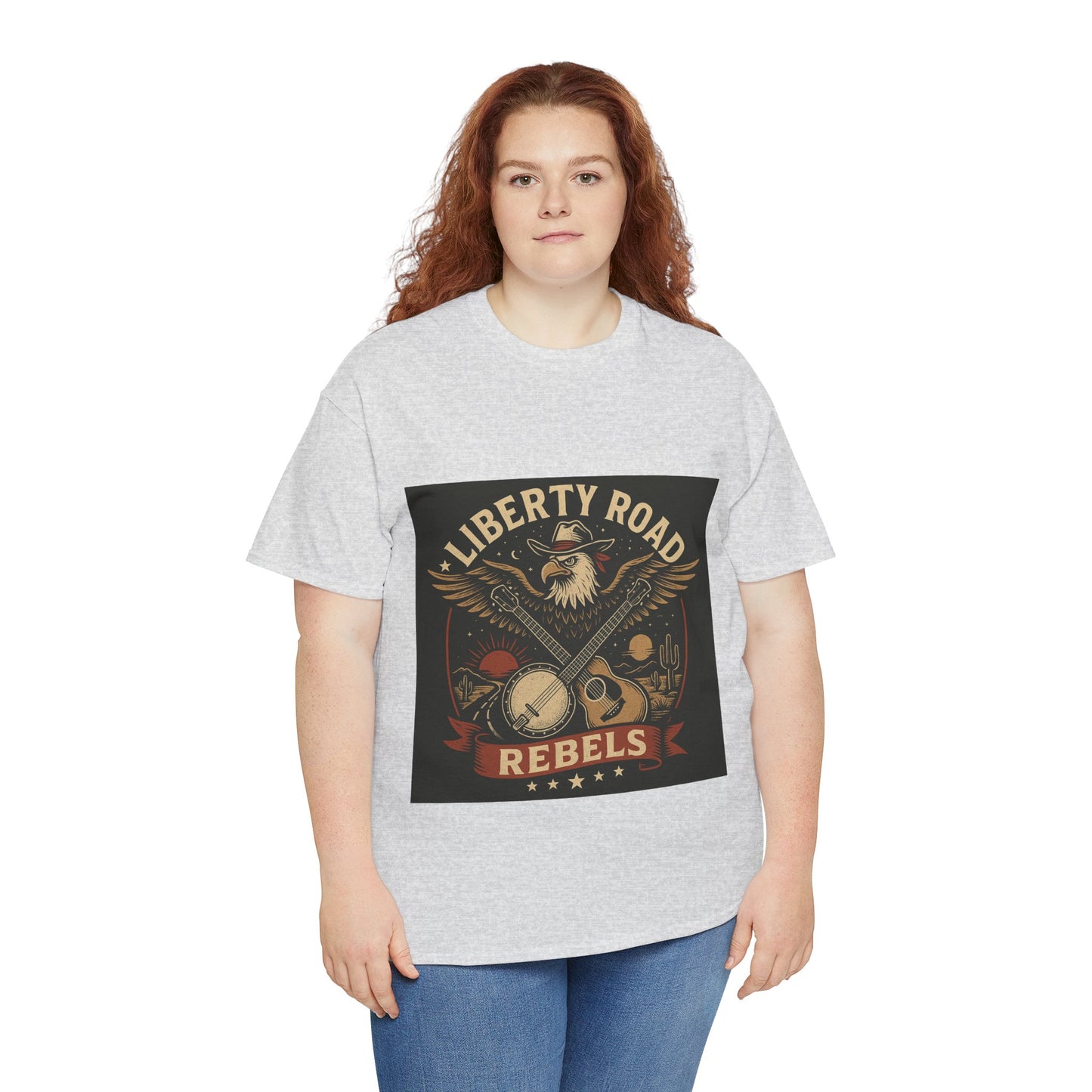 Liberty Road Rebels Vintage Americana Style Tee Unisex T-Shirt