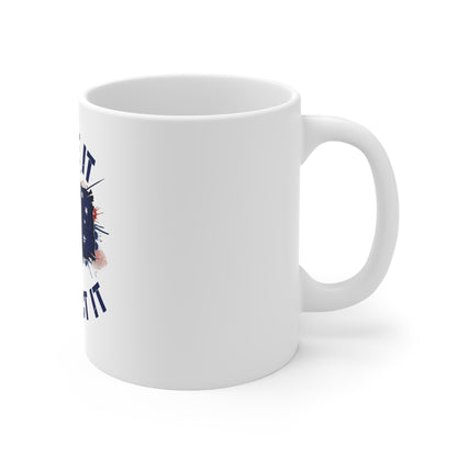 Raise It Respect It Australian Flag Ceramic Coffee Mug