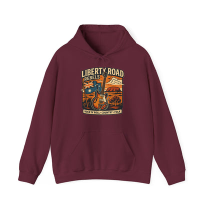 Liberty Road Rebels Australiana Hoodie