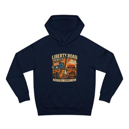 Liberty Road Rebels Vintage Australiana Hoodie