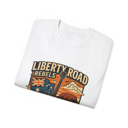 Liberty Road Rebels Australiana Unisex Ultra Cotton Tee T-Shirt