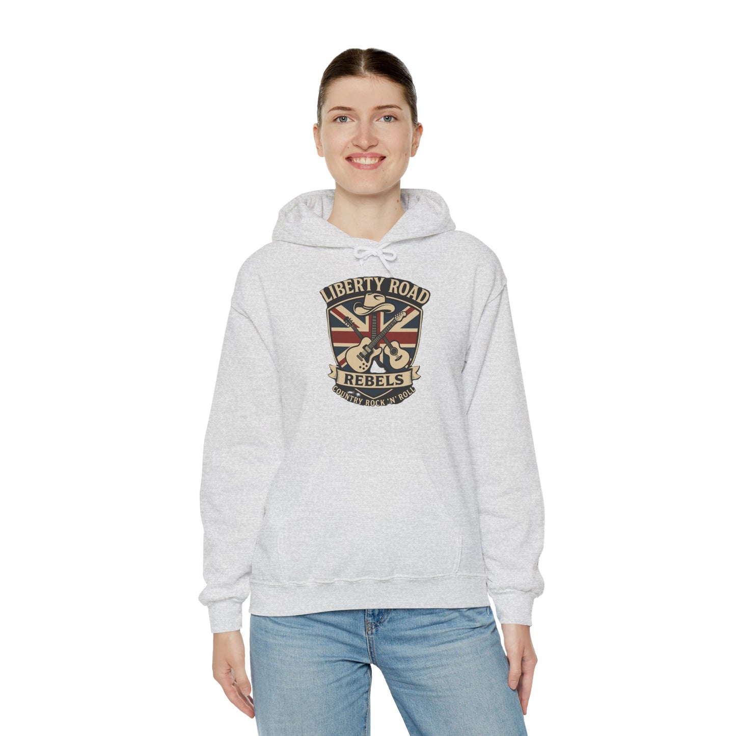 Liberty Road Rebels Britannia Hoodie Unisex Sweatshirt