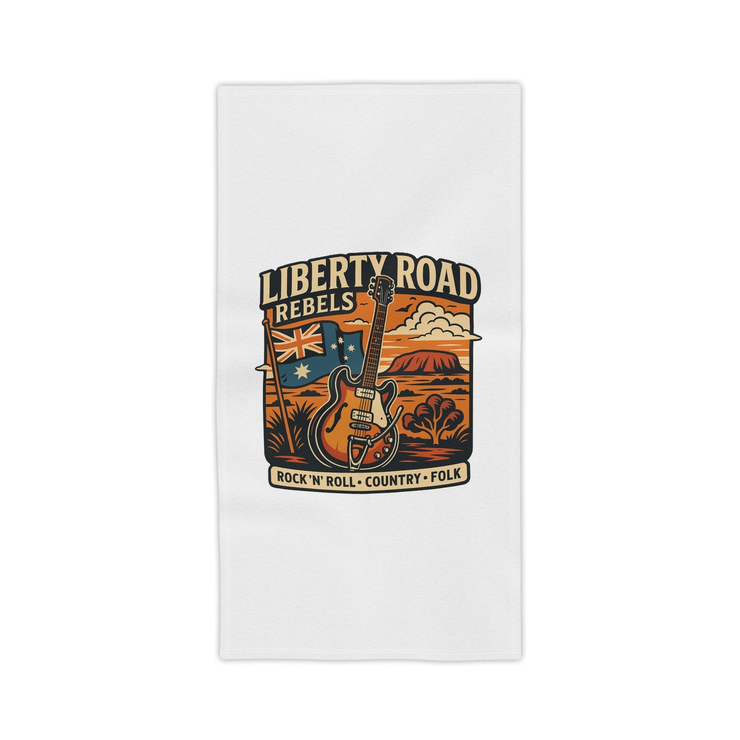 Liberty Road Rebels Australiana Beach Towels