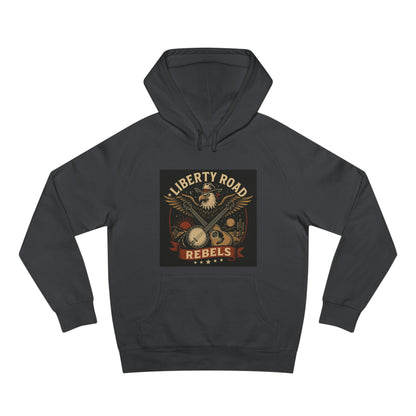 Liberty Road Rebels Vintage Americana Style Hoodie Unisex Sweatshirt