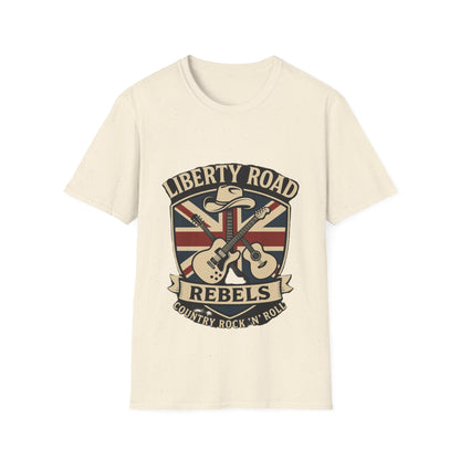 Liberty Road Rebels Britannia T-Shirt  Unisex Softstyle Tee