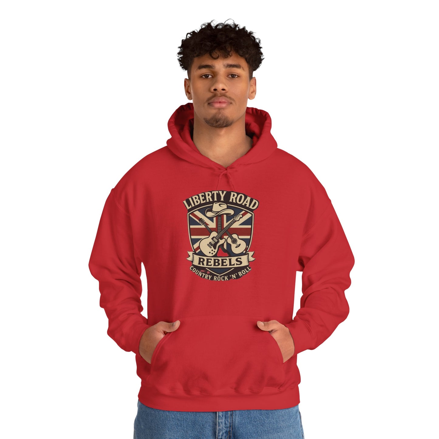 Liberty Road Rebels Britannia Hoodie Unisex Sweatshirt