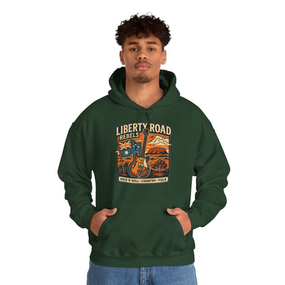 Liberty Road Rebels Australiana Hoodie