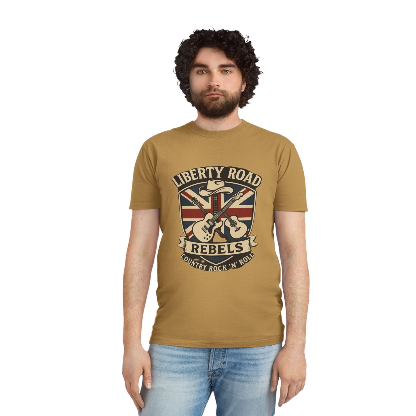 Liberty Road Rebels Britannia Unisex T-Shirt Vintage Tee