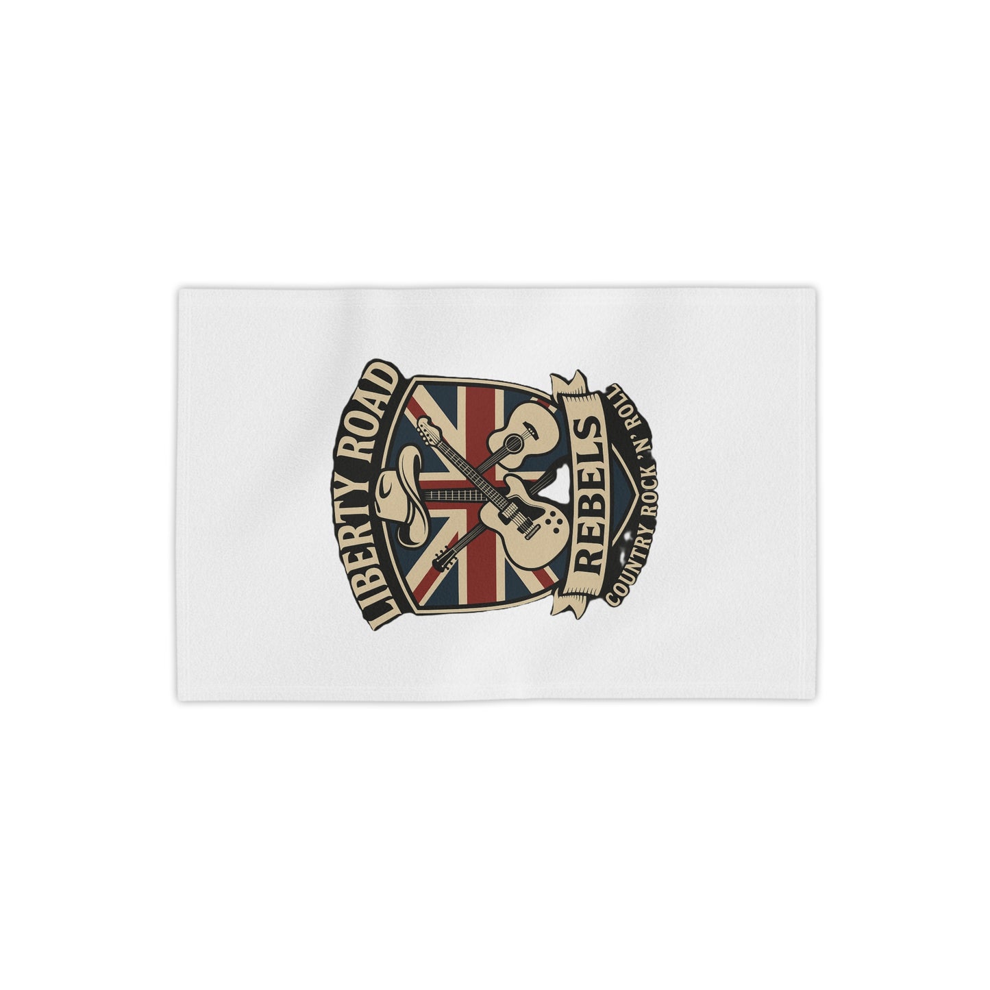 Liberty Road Rebels Britannia Rock 'n' Roll Beach Towels