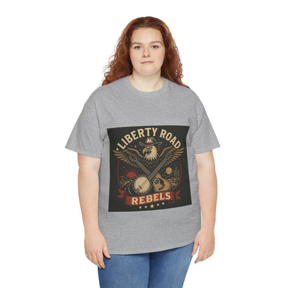 Liberty Road Rebels Vintage Americana Style Tee Unisex T-Shirt