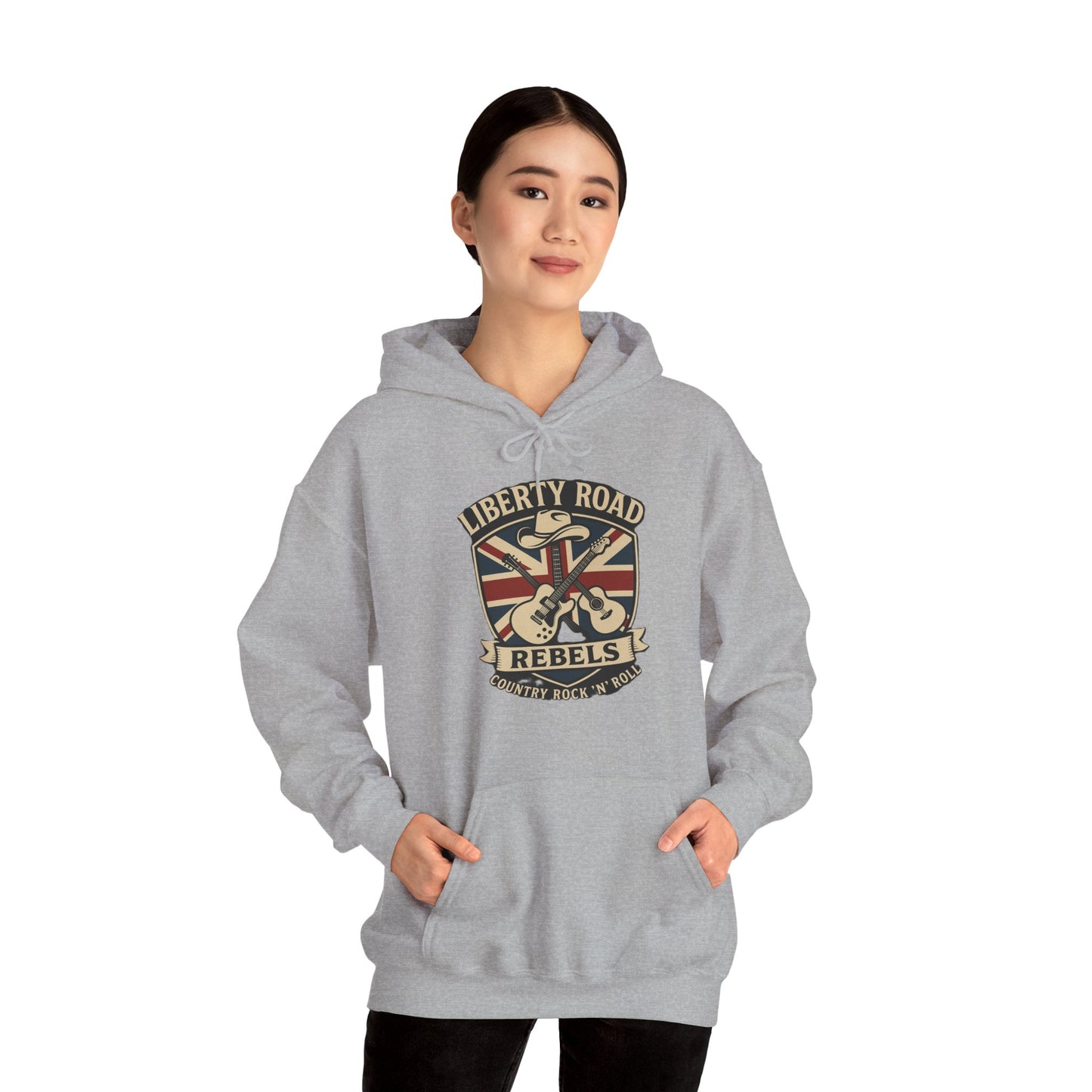 Liberty Road Rebels Britannia Hoodie Unisex Sweatshirt