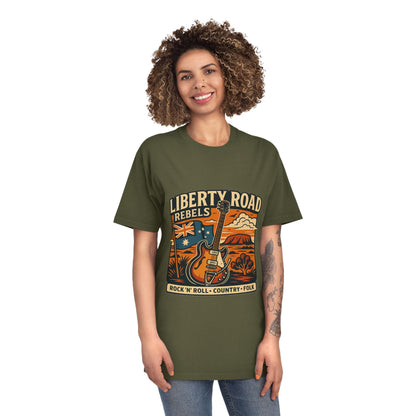Liberty Road Rebels Australiana Unisex Tee T-Shirt