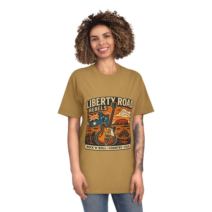 Liberty Road Rebels Australiana Unisex Tee T-Shirt