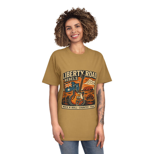 Liberty Road Rebels Australiana Unisex Tee T-Shirt