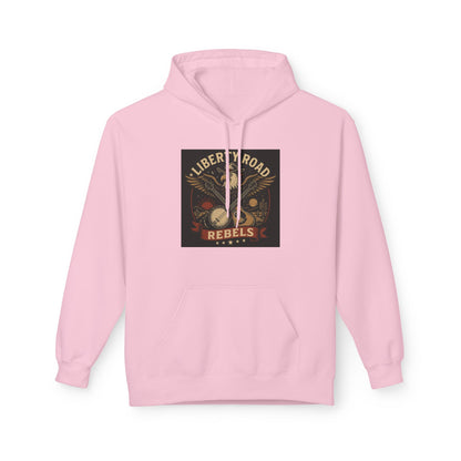 Liberty Road Rebels Vintage Americana Style Soft Fleece Hoodie