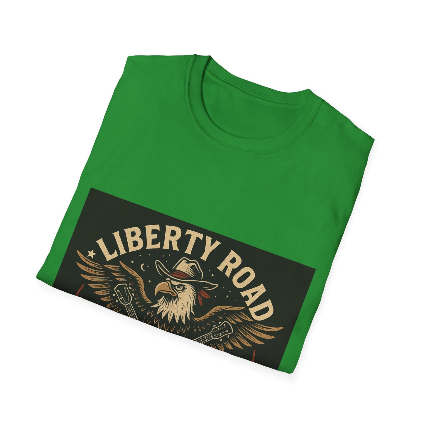 Liberty Road Rebels Vintage Americana Style T-Shirt