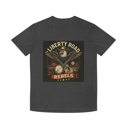 Liberty Road Rebels Vintage Americana Style Unisex Faded Tee T-Shirt