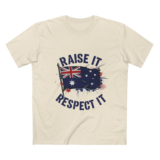 Raise It Respect It Australian Pride Tee T-Shirt