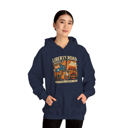 Liberty Road Rebels Australiana Hoodie