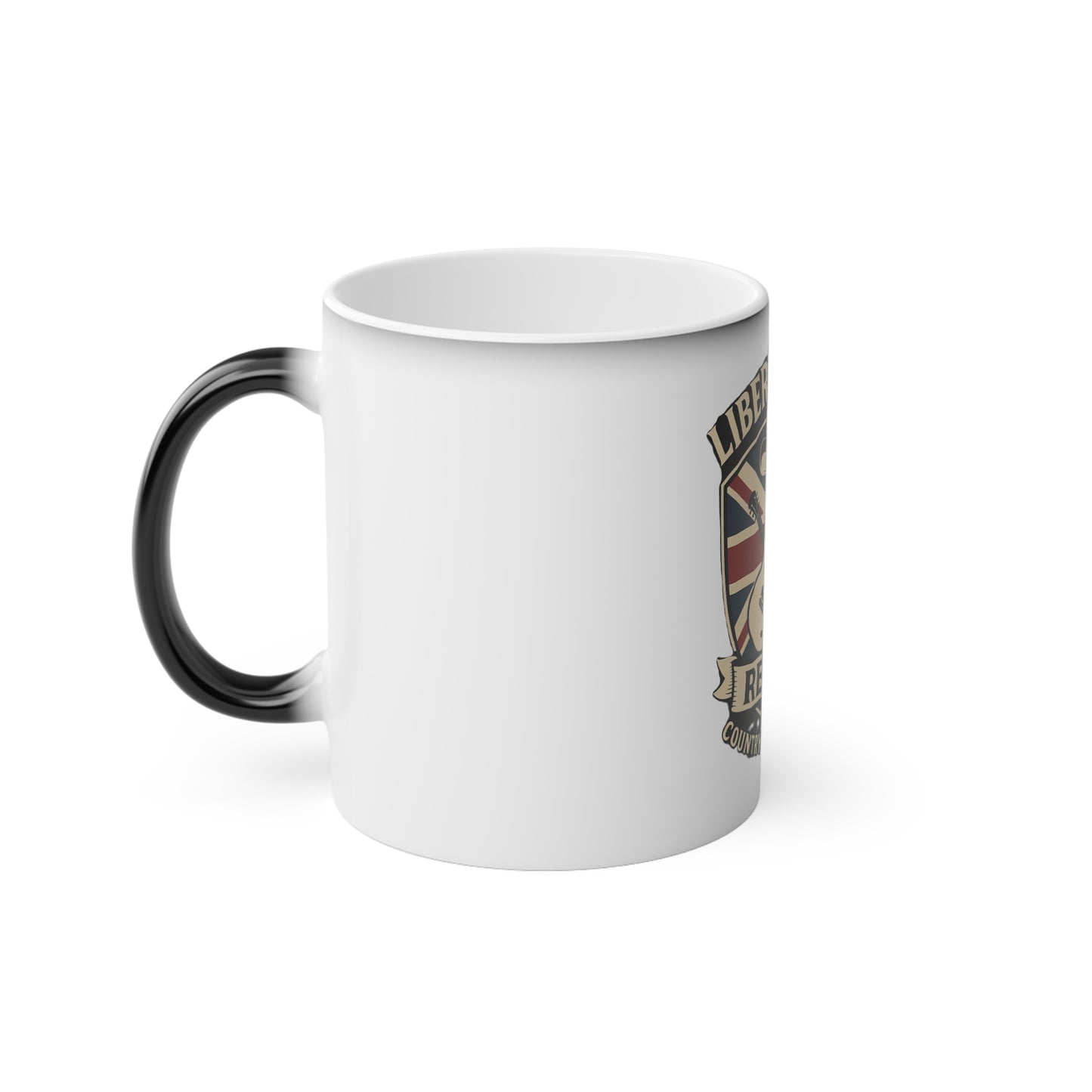 Liberty Road Rebels Brittiania Magic Color Changing Coffee Mug