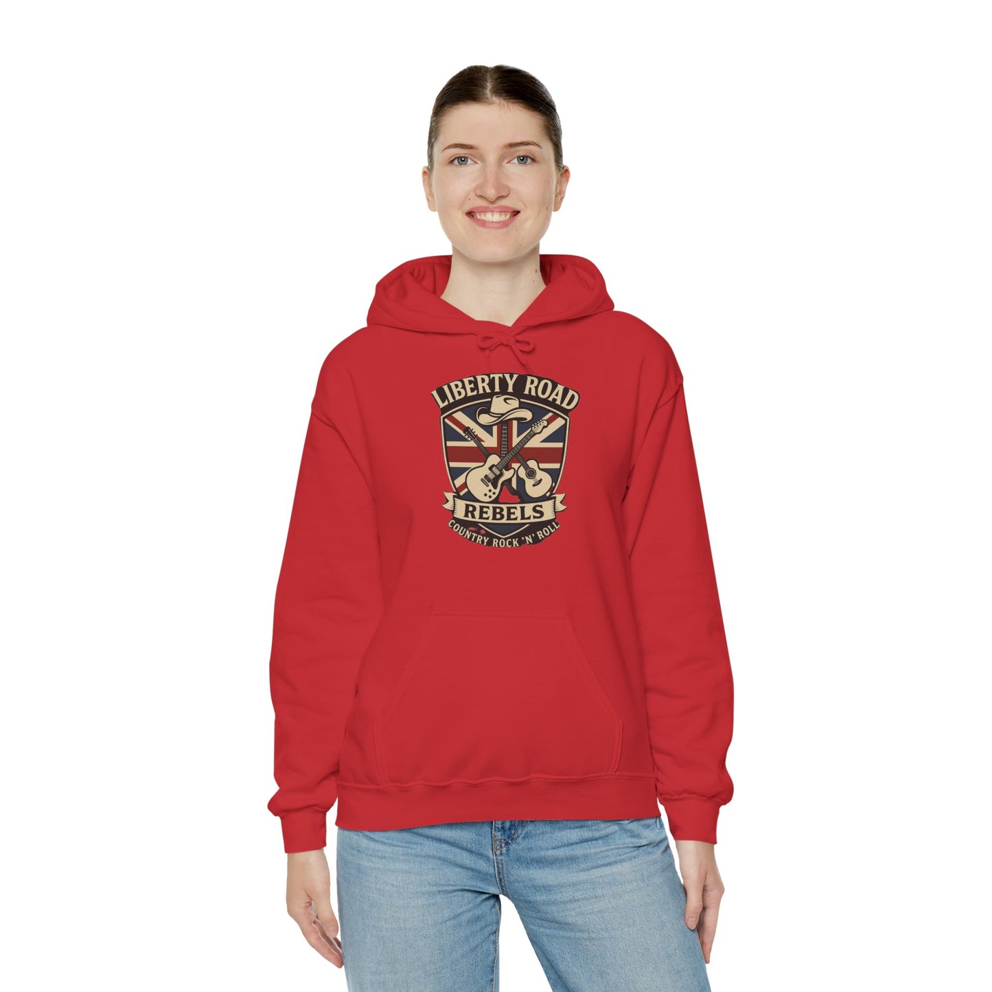 Liberty Road Rebels Britannia Hoodie Unisex Sweatshirt