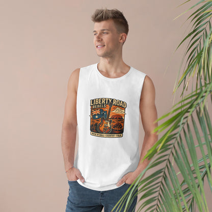 Liberty Road Rebels Australiana Unisex Tank Top Singlet