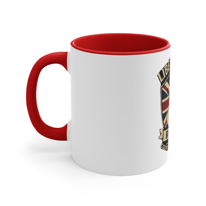 Liberty Road Rebels Britannia Country Rock 'n' Roll Coffee Mug