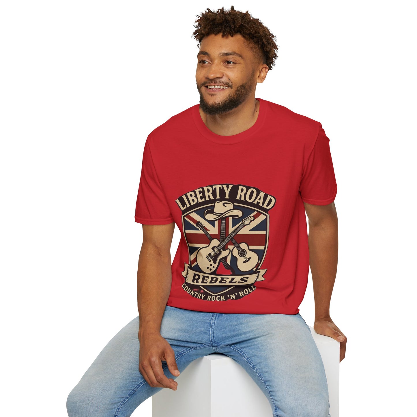 Liberty Road Rebels Britannia T-Shirt  Unisex Softstyle Tee
