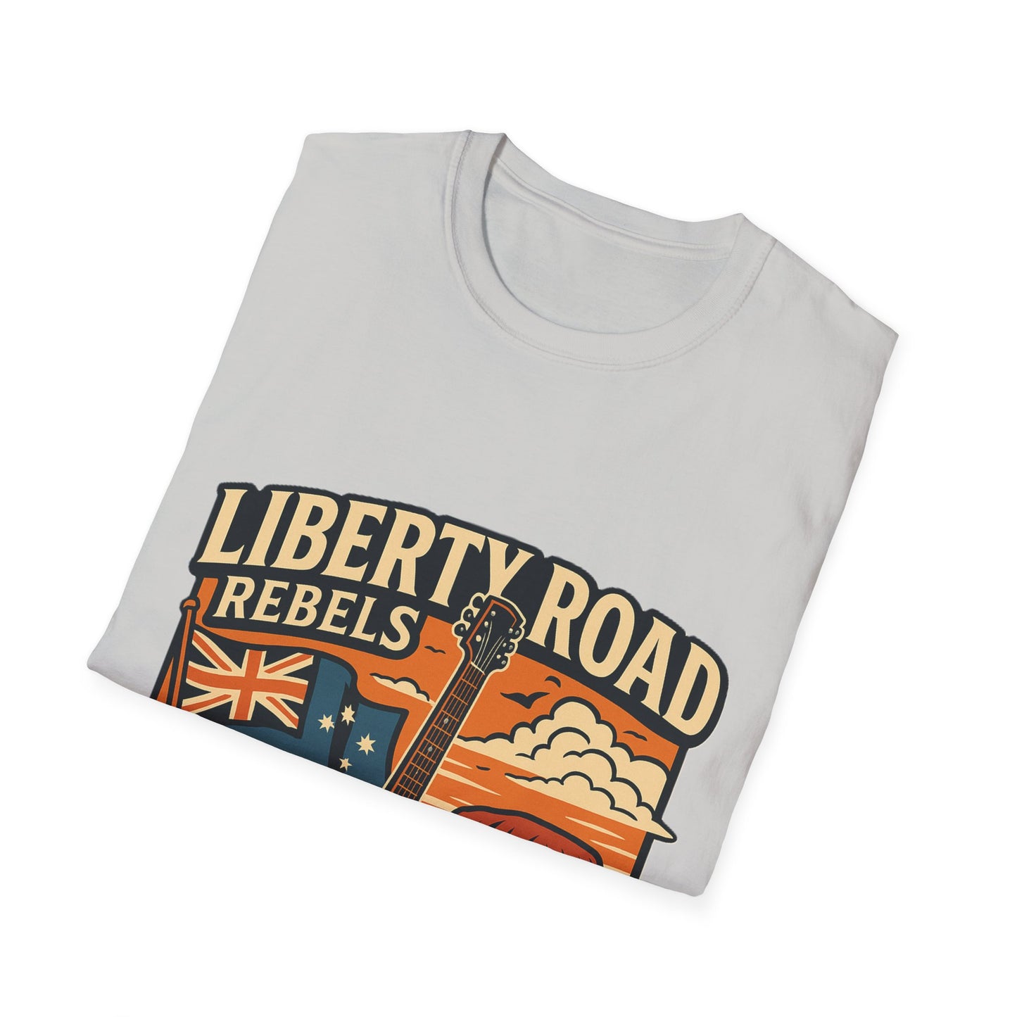 Liberty Road Rebels Australiana T-Shirt Unisex Graphic Tee