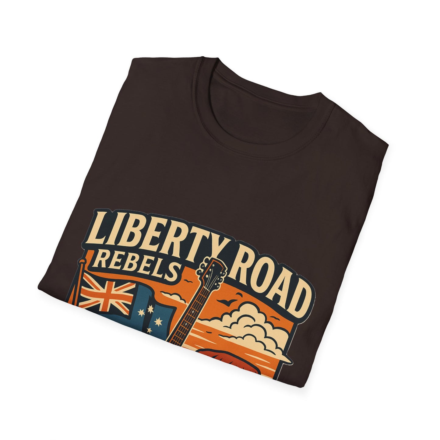 Liberty Road Rebels Australiana T-Shirt Unisex Graphic Tee