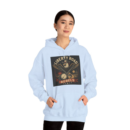 Liberty Road Rebels Vintage Americana Style Sweatshirt Unisex Hoodie