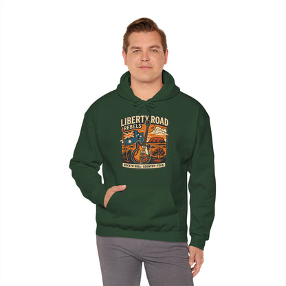 Liberty Road Rebels Australiana Hoodie