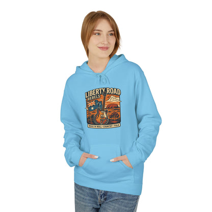 Liberty Road Rebels Vintage-Inspired Australiana Hoodie Cozy Sweatshirt