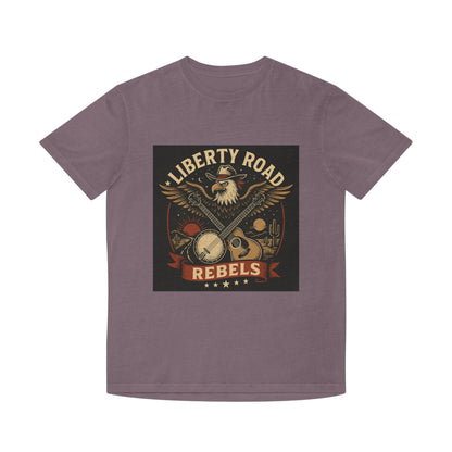 Liberty Road Rebels Vintage Americana Style Unisex Faded Tee T-Shirt