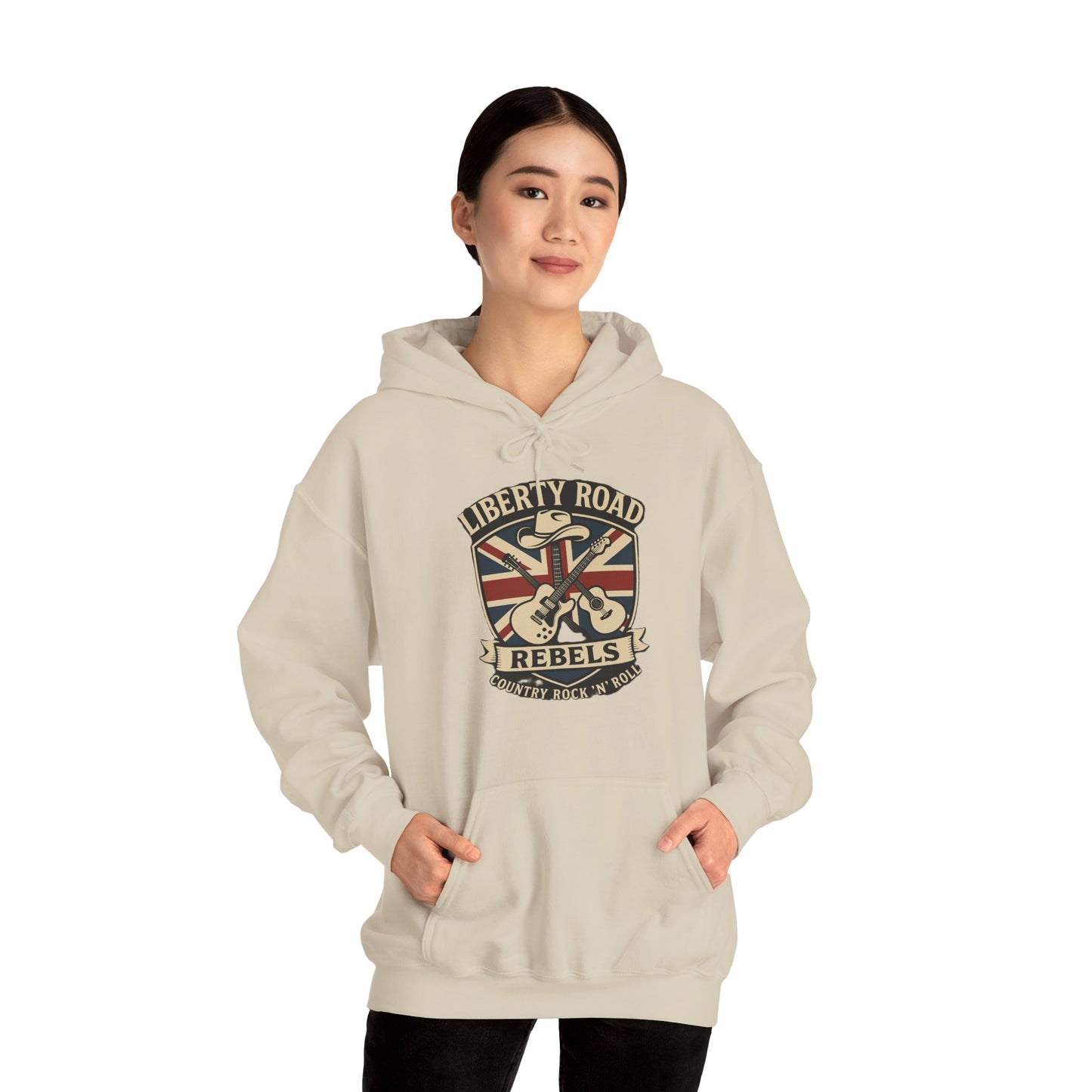 Liberty Road Rebels Britannia Hoodie Unisex Sweatshirt