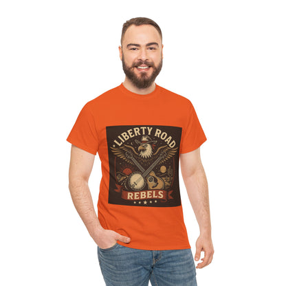 Liberty Road Rebels Vintage Americana Style Tee Unisex T-Shirt