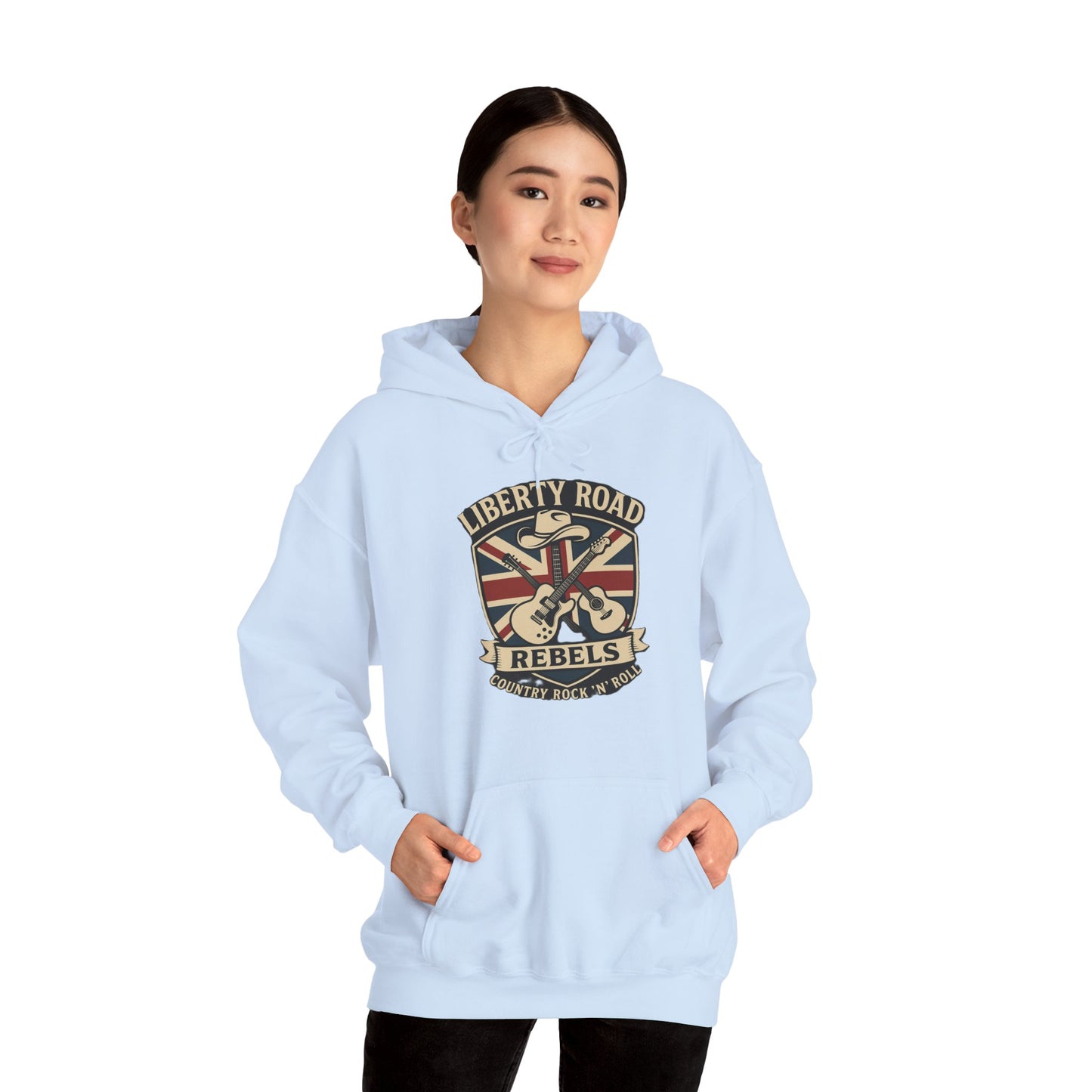 Liberty Road Rebels Britannia Hoodie Unisex Sweatshirt