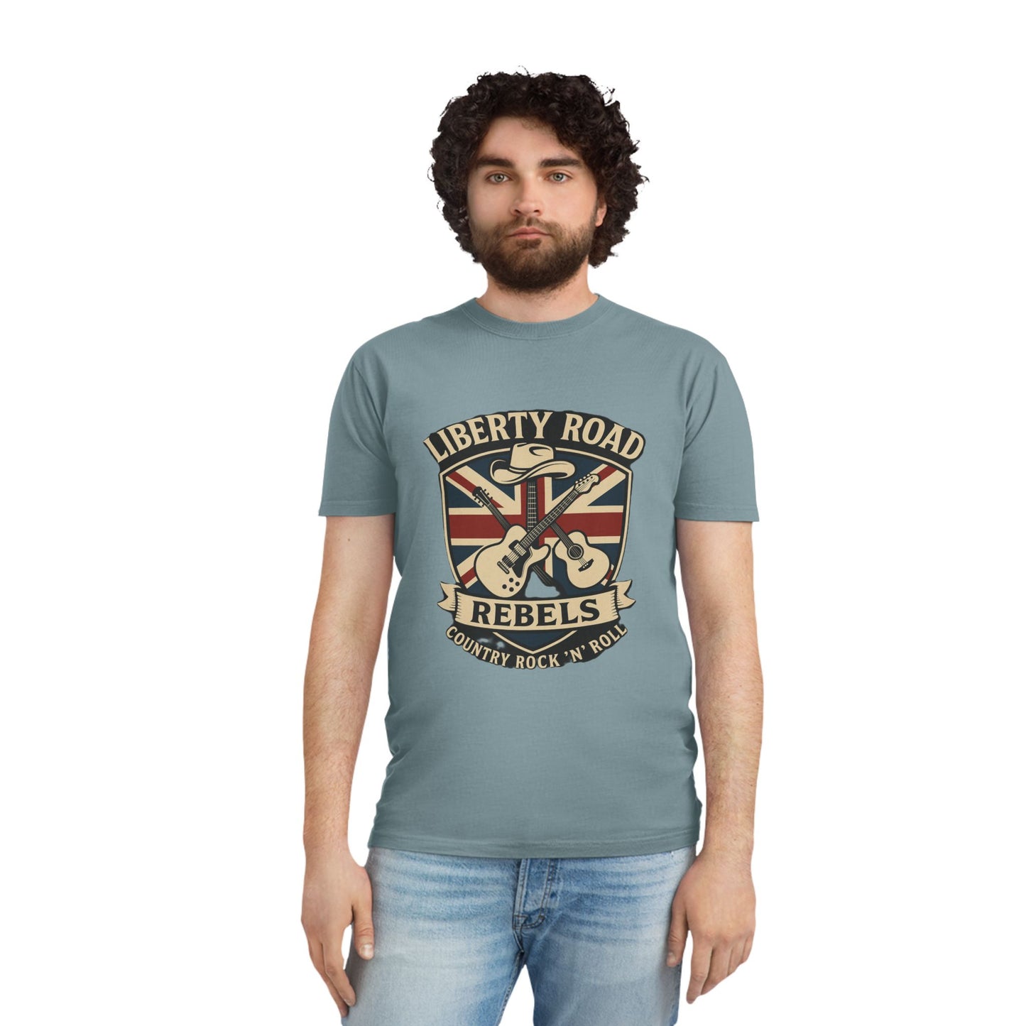 Liberty Road Rebels Britannia Unisex T-Shirt Vintage Tee