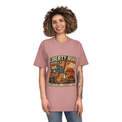Liberty Road Rebels Australiana Unisex Tee T-Shirt