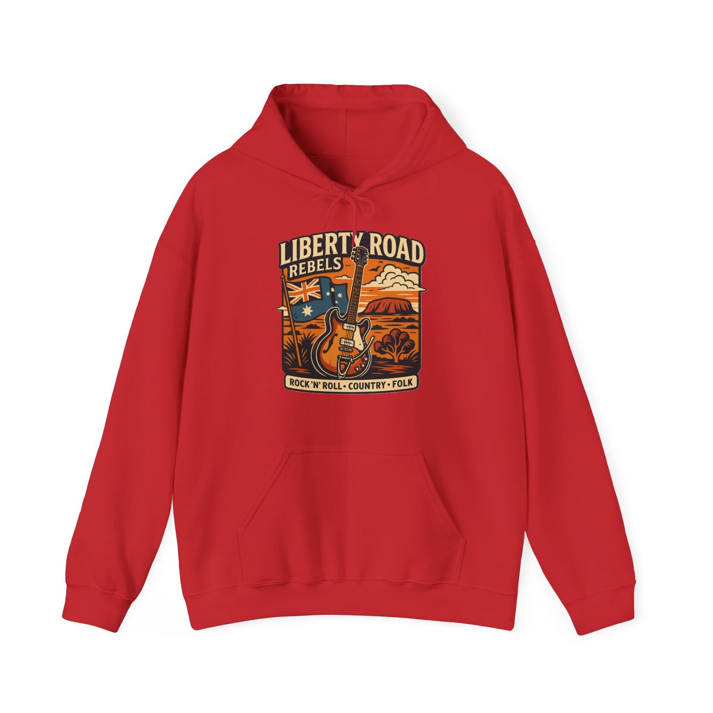 Liberty Road Rebels Australiana Hoodie