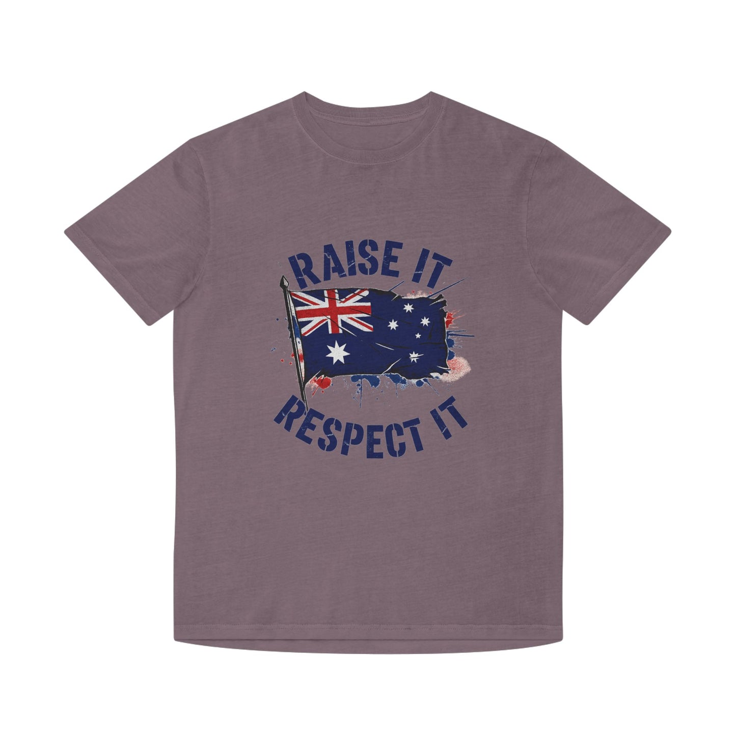 Raise It Respect It Australian Pride Unisex Faded T-Shirt