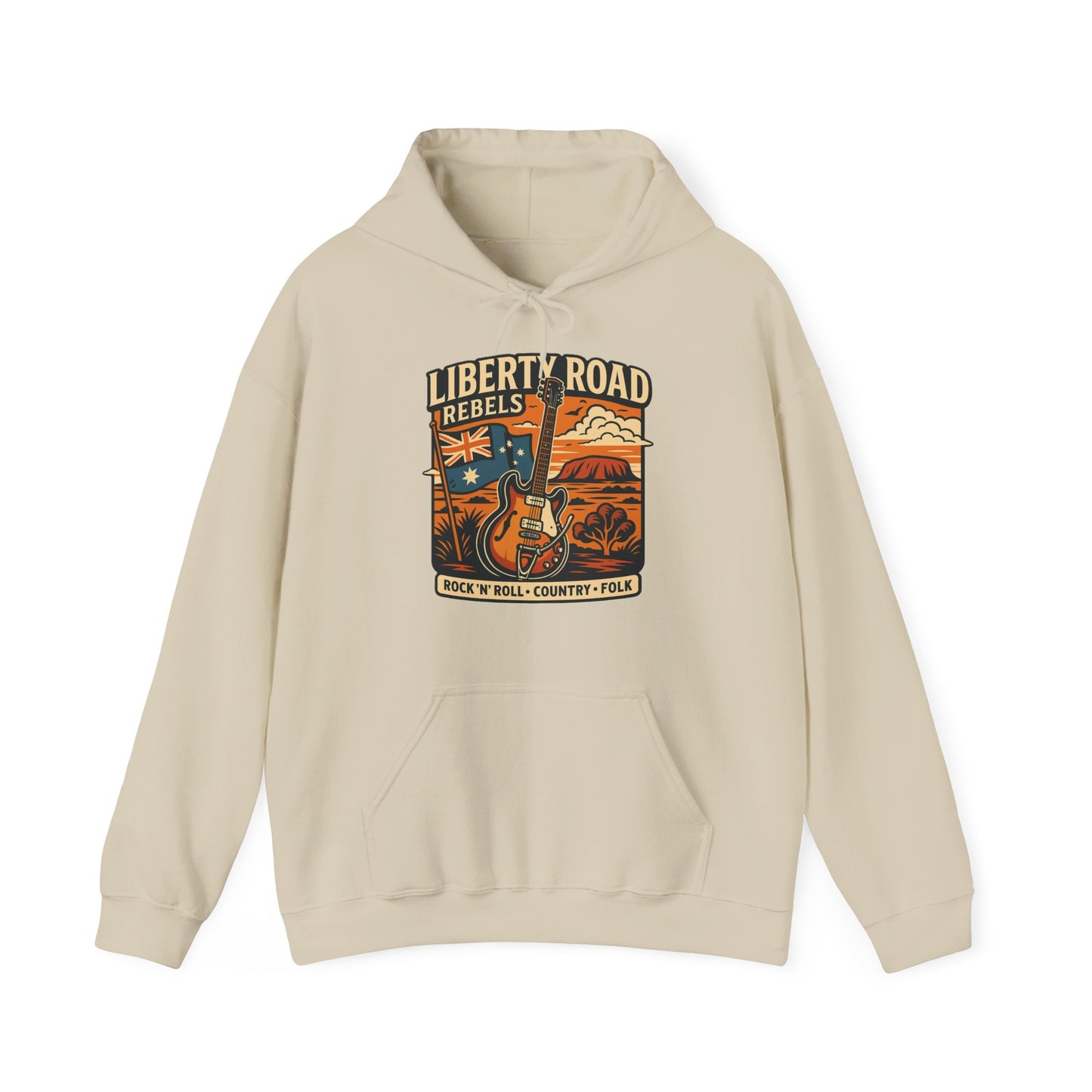 Liberty Road Rebels Australiana Hoodie