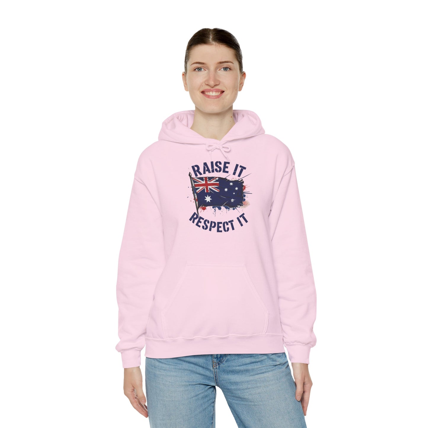 Raise It Respect It Aussie Flag Pride Unisex Sweatshirt