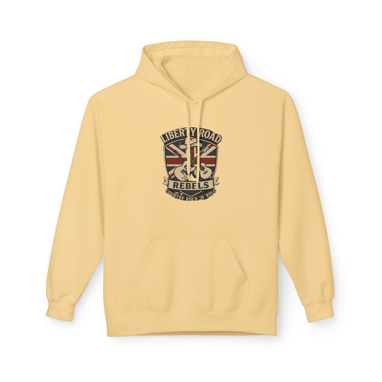 Liberty Road Rebels Britannia Fleece Hoodie Unisex Sweatshirt
