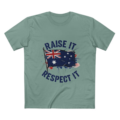 Raise It Respect It Australian Pride Tee T-Shirt