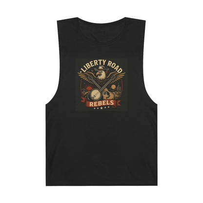 Liberty Road Rebels Vintage Americana Style Unisex Tank Top Singlet